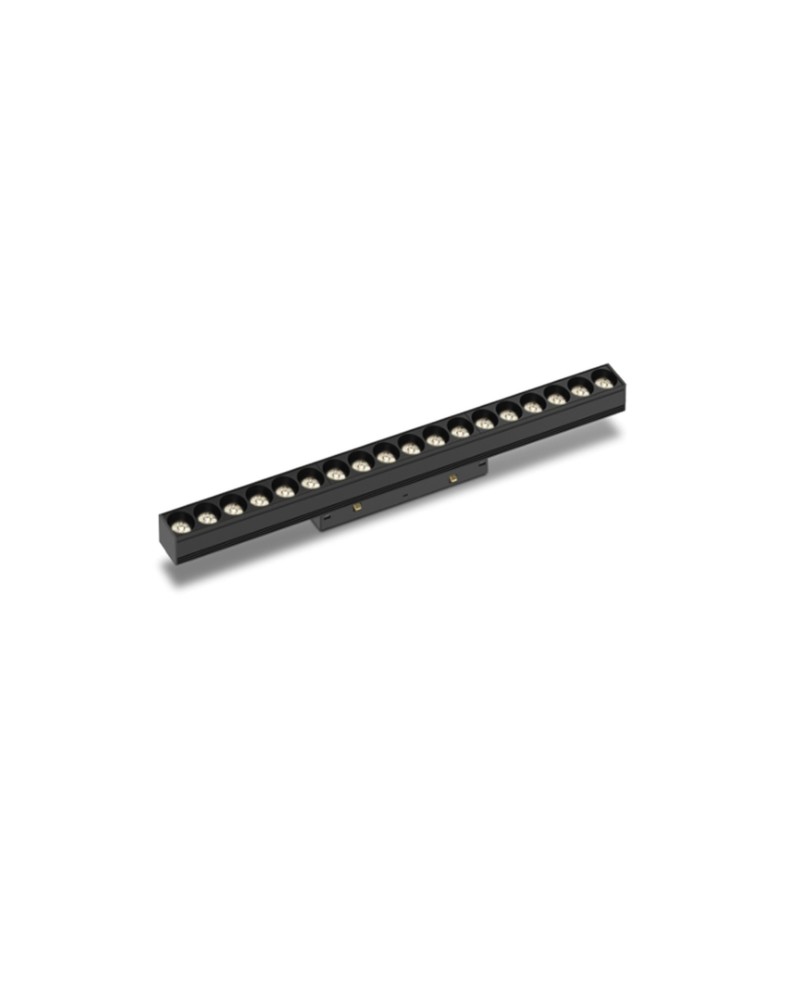 MAGNETO * MODULO LINEAL COB DIFUSOR 18W NEGRO 4000K